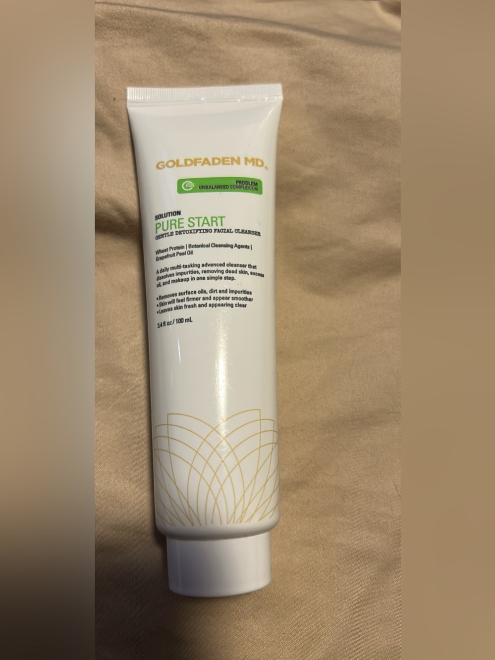 Goldfaden MD Pure Start Gentle Detoxifying Facial Cleanser